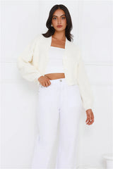 Alaska Knit Cardigan Cream