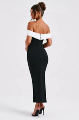 Bex Midi Dress - Black