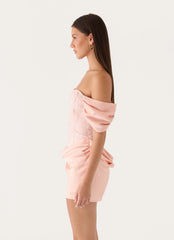 Realisation Mini Dress - Peach