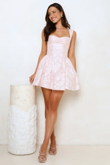 Light Whisper Mini Dress Pink