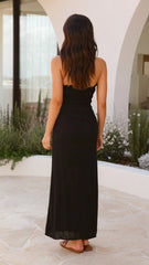 Kahli Maxi Dress - Black