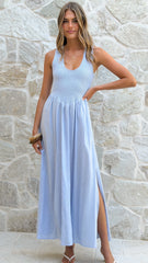 Amira Maxi Dress - Blue