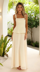 Katarina Maxi Dress - Butter