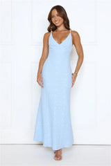 You Got This Maxi Dress Blue