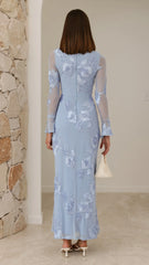 Lottie Maxi Dress - Blue