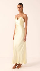Valerie Maxi Dress - Yellow