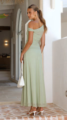 Malayah Maxi Dress - Sage