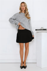 Snowdrift Dream Sweater Knit Grey