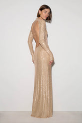 Diamante Maxi Dress - Blush