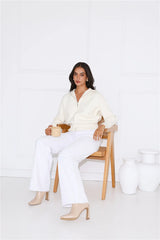 Embracing Comfort Knit Cardigan Beige