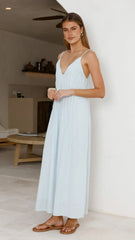 Aspen Maxi Dress - Baby Blue