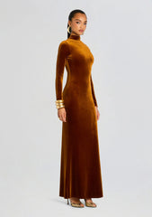 Viola Velvet Maxi Dress