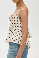Morgan Polka Dot Cami