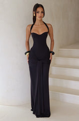 Gia Maxi Dress - Black