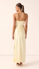 Valerie Maxi Dress - Yellow