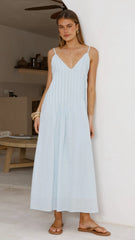 Aspen Maxi Dress - Baby Blue
