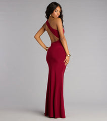 Marina One-Shoulder Mermaid Formal Dress